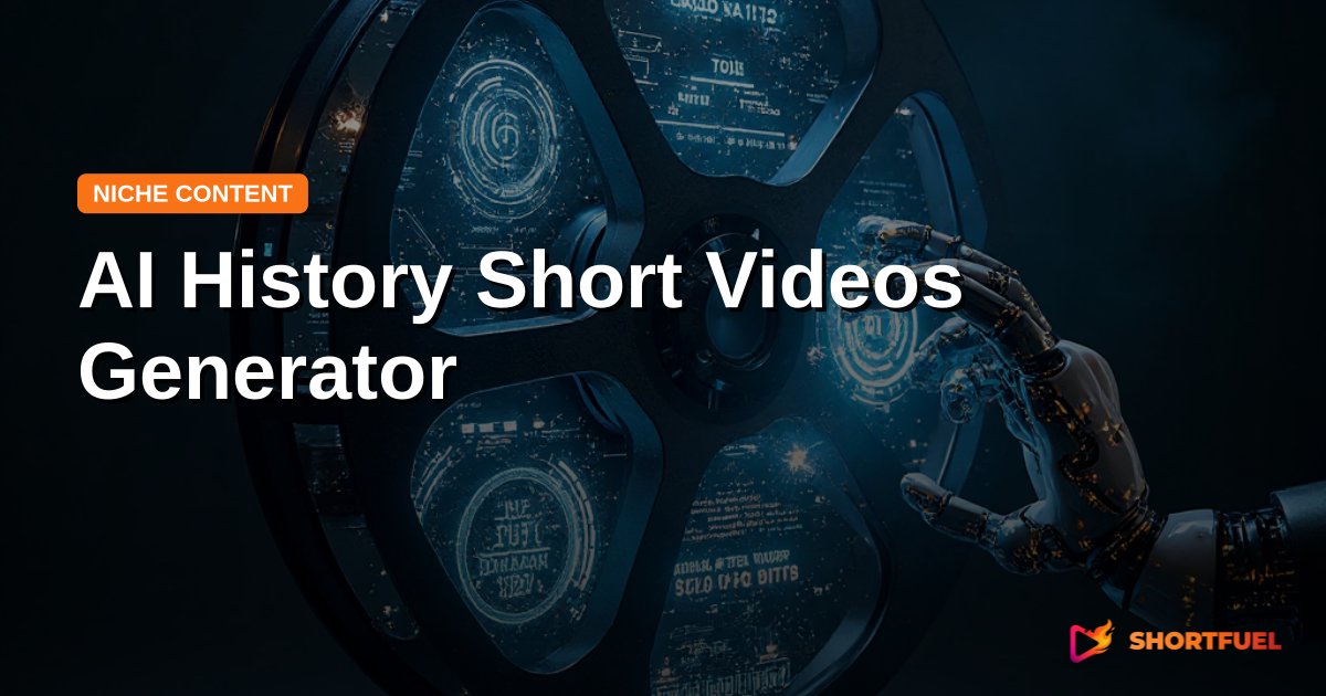 AI History Short Videos Generator